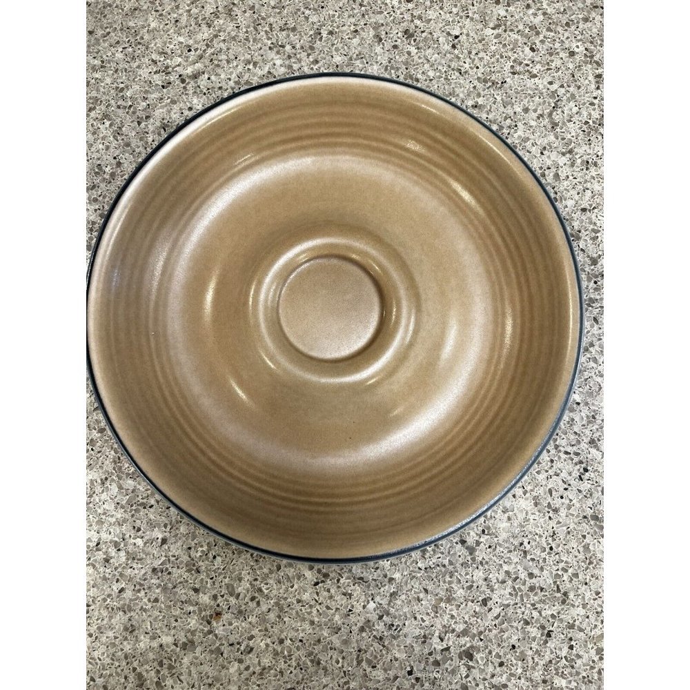 Pfaltzgraff Folk Art chip bowl / plate for chip and dip set one piece Excellent